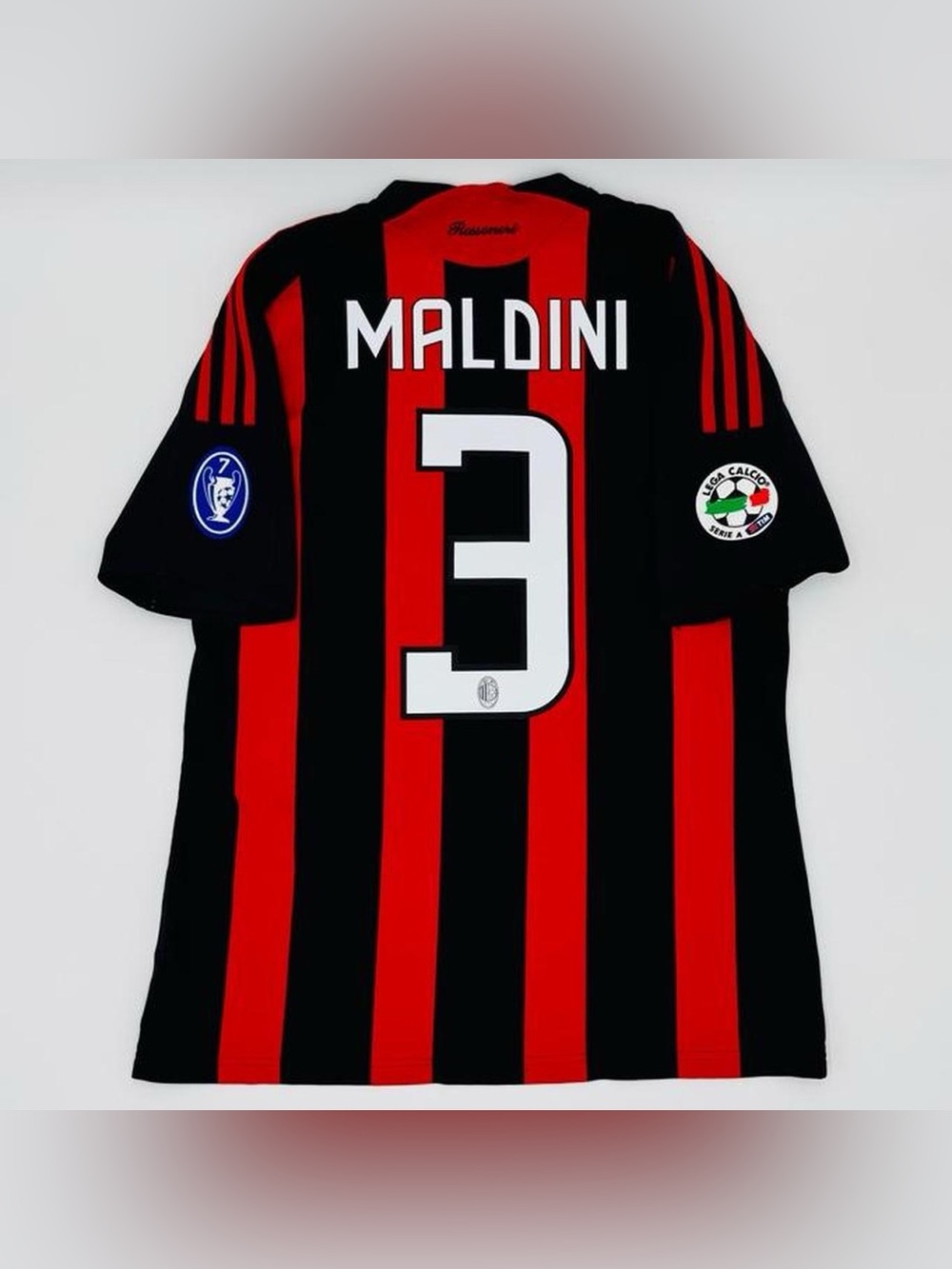 AC Milan Maldini 2008 09 home Serie A jersey